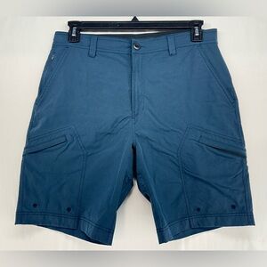 Proof Shorts Blue Hybrid Cargo Huckberry Hiking Outdoor Size Men 33